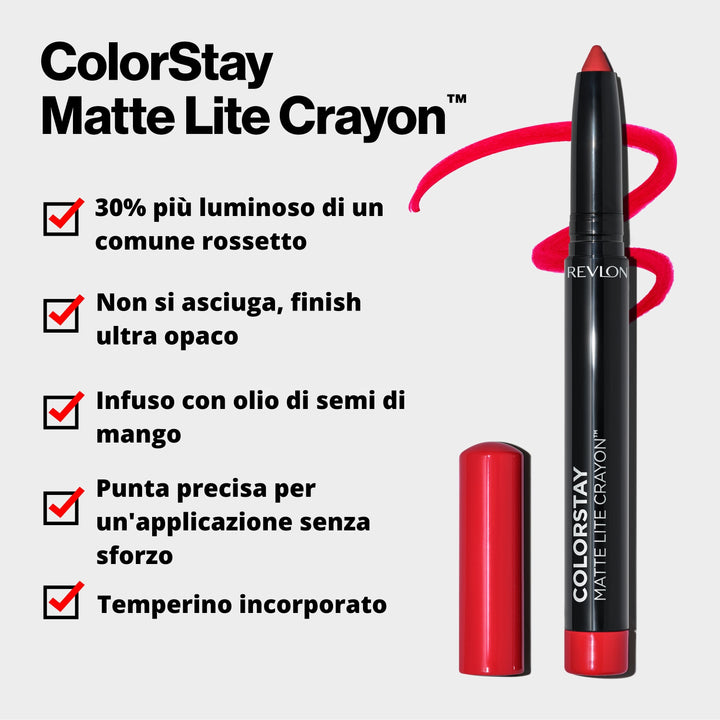 ColorStay Matte Lite Crayon™ Lipstick