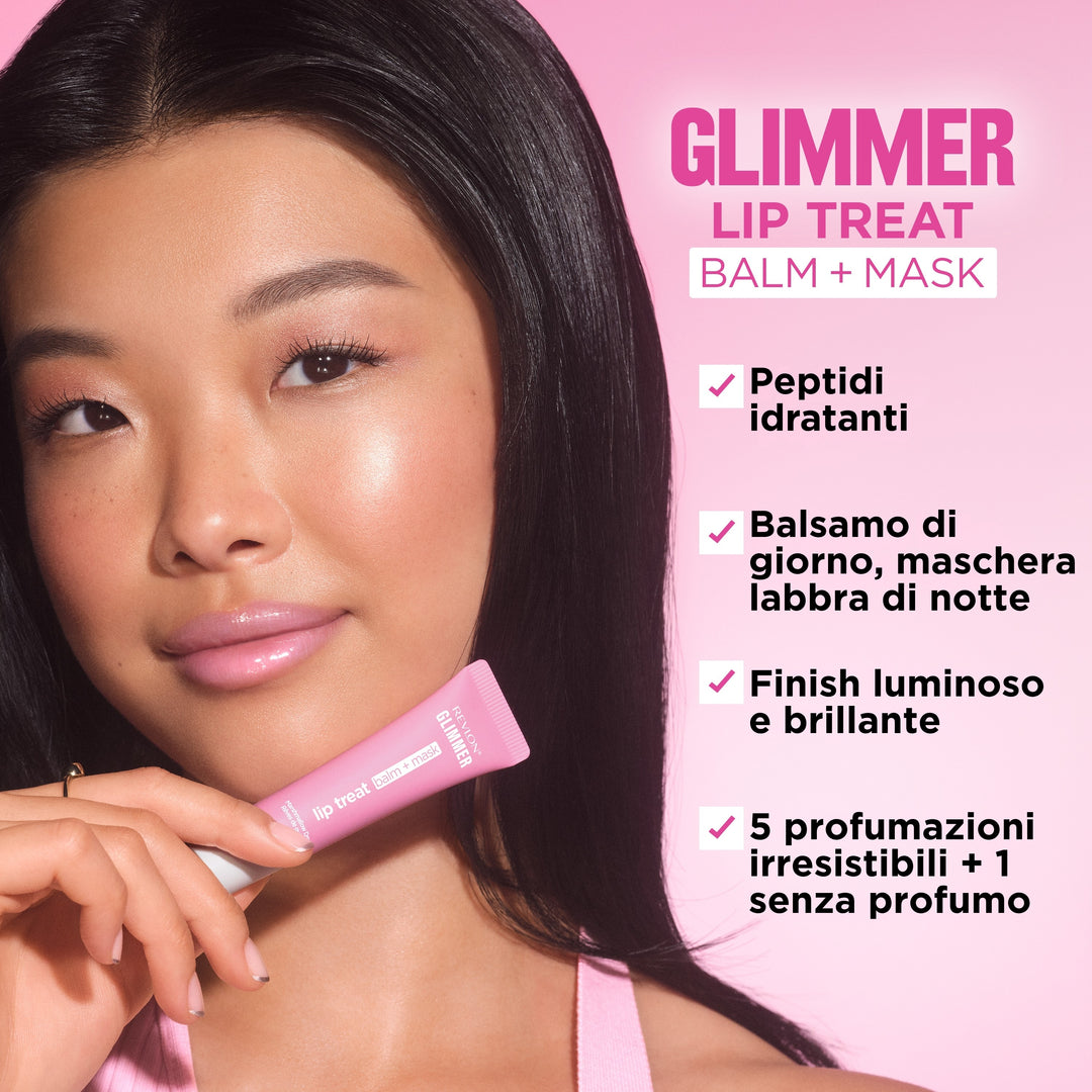 Glimmer Lip Treat Balm + Mask
